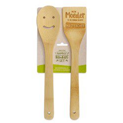 Vrolijke Bamboe Keukenset MIJN MOEDER