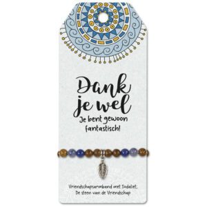 Vriendschaps Dank je wel je bent fantastisch