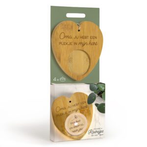 Verrassingskaarsje - Oma plekje in me hart