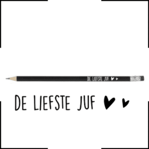 Potlood Juf leukste juf