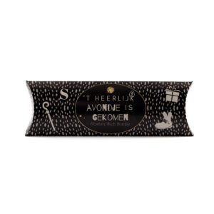 Gondeldoosje Bath Bombs – voor in bad/voetenbad Sinterklaas (Zwart- Versie)