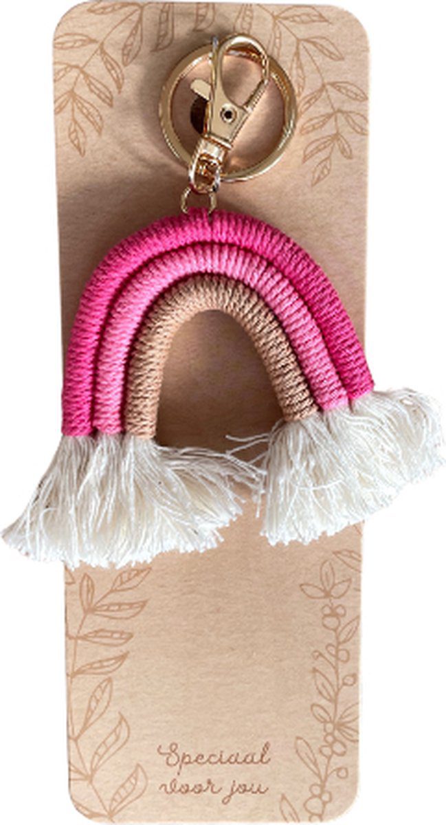 Stylish Design - Sleutelhanger - Model D - Roze 35813