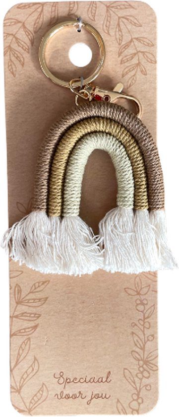 Stylish Design - Sleutelhanger - Model D - Wit 35821