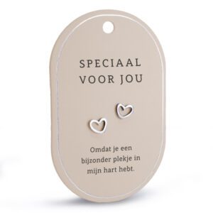 Oorbellen -Speciaal voor jouw - Zilver
